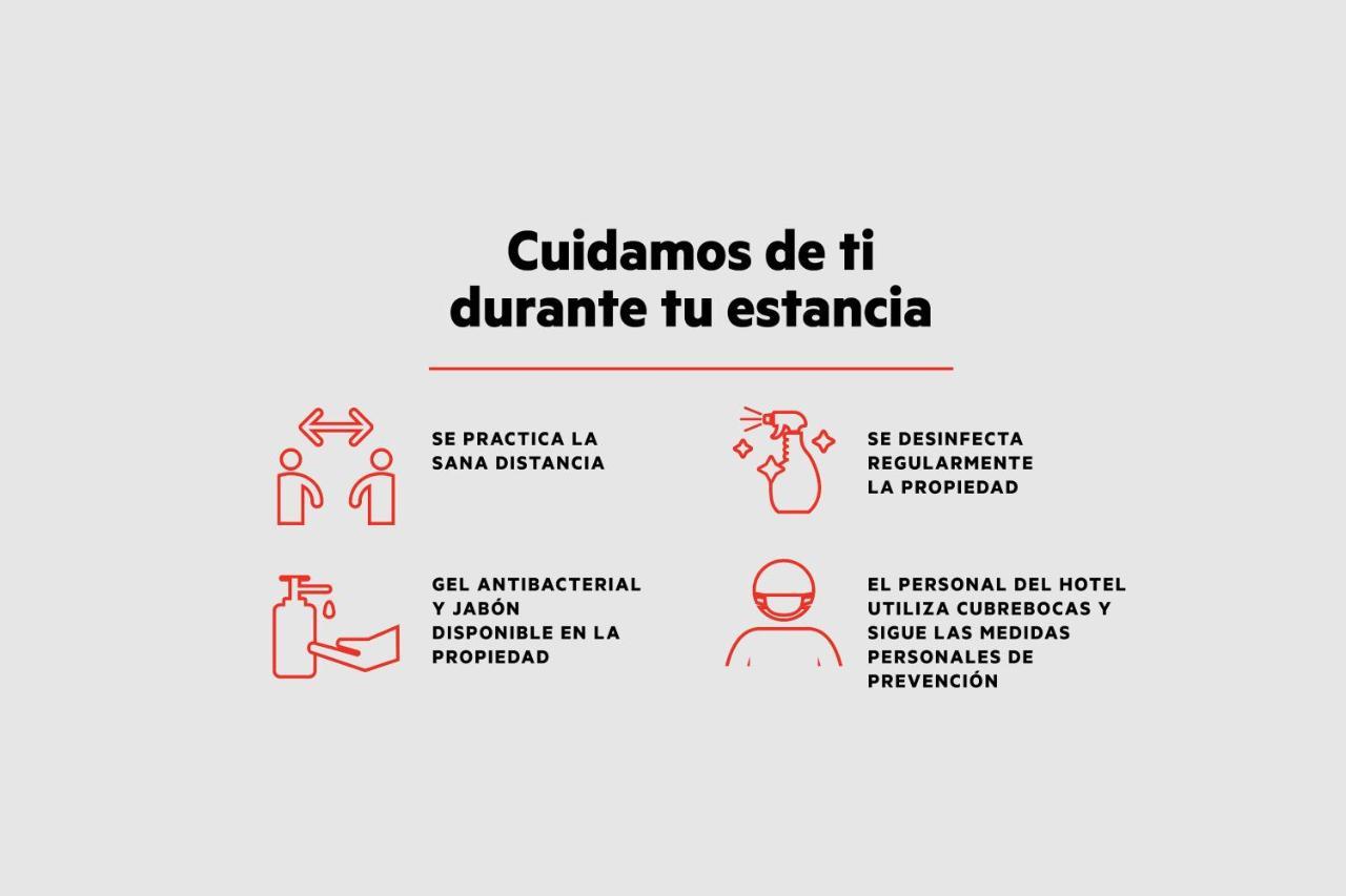 Capital O Cancun Ocean View, Cancún Eksteriør billede Safety measures at hotels in Spain