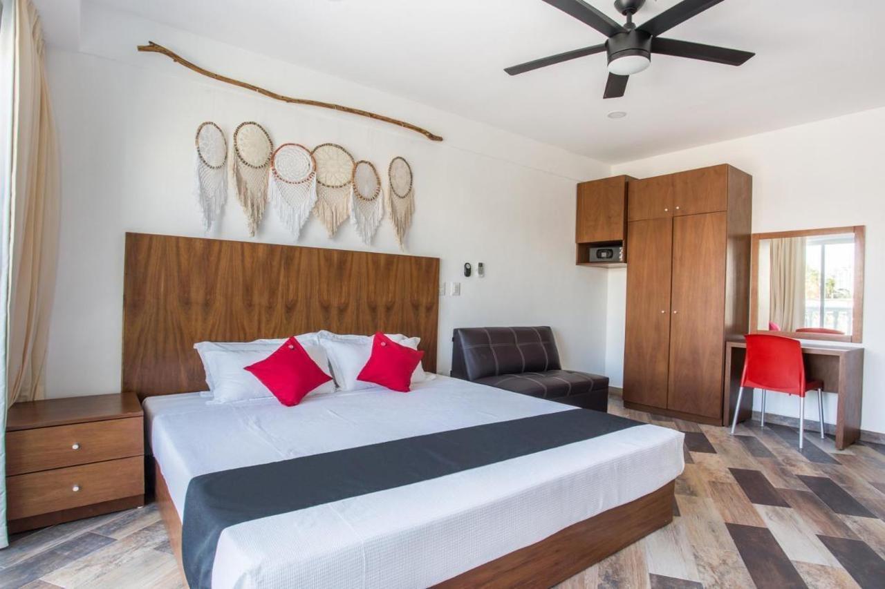 Capital O Cancun Ocean View, Cancún Eksteriør billede A bedroom at the hotel