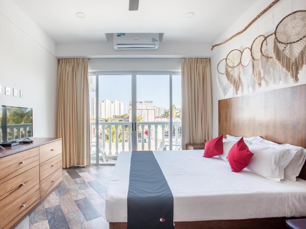 Capital O Cancun Ocean View, Cancún Eksteriør billede A bedroom at the hotel